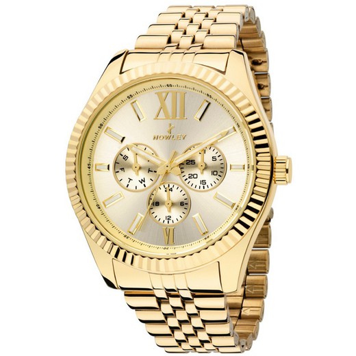 Reloj Nowley Hombre 8-0083-0-1 Acero Dorado