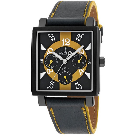 Reloj Nowley Hombre 8-2475-0-A1 Piel Negra