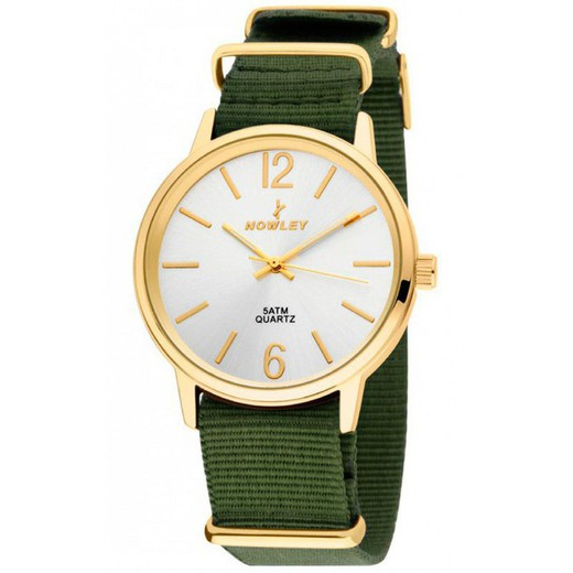 Zegarek męski Nowley 8-5540-0-7 Zielony materiał