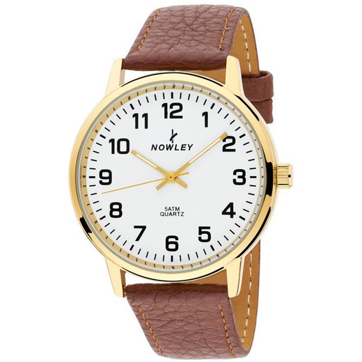 Reloj Nowley Hombre 8-5540-0-C3 Piel Marrón