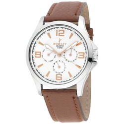 Nowley Men's Watch 8-5575-0-12 Brown Leather