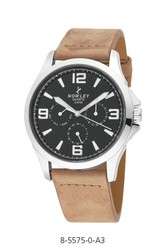 Nowley Men's Watch 8-5575-0-A3 Light Brown Leather