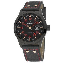 Reloj Nowley Hombre 8-5636-0-1 Piel Negra