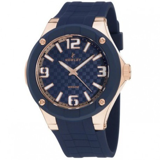 Relógio masculino de Nowley 8-5639-0-4 Sport Blue