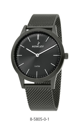 Nowley Men's Watch 8-5805-0-1 Mesh Mat Black