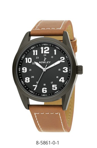 Nowley Men's Watch 8-5861-0-1 Brown Leather