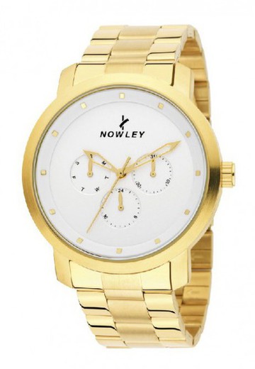 Nowley herenhorloge 8-5932-0-0 goud