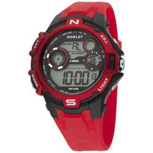 Relógio masculino Nowley 8-6254-0-1 Sport Red