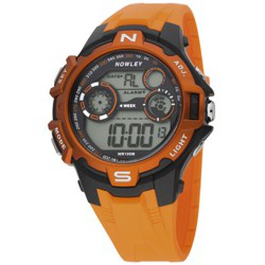 Relógio masculino Nowley 8-6254-0-3 Sport laranja