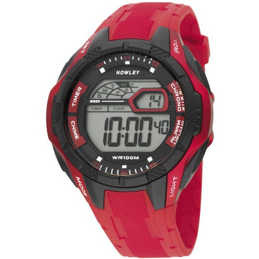 Relógio masculino Nowley 8-6255-0-1 Sport Red.
