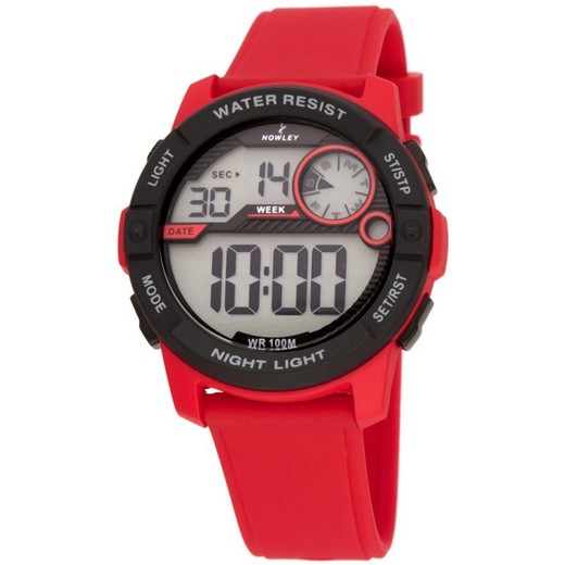 Reloj Nowley Hombre 8-6327-0-2 Sport Rojo