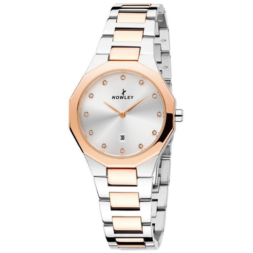 Nowley Women's Watch 8-0036-0-0 Bicolor Steel Pink