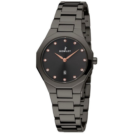 Nowley Montre Femme 8-0038-0-0 Noir