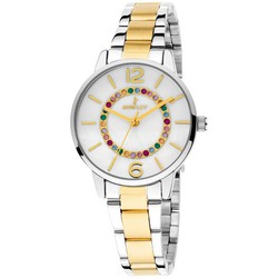 Reloj Nowley Mujer 8-0063-0-0 Acero Bicolor Dorado