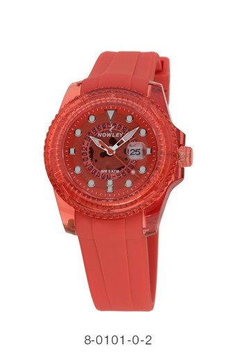 Reloj Nowley Mujer 8-0101-0-2 Sport Rojo