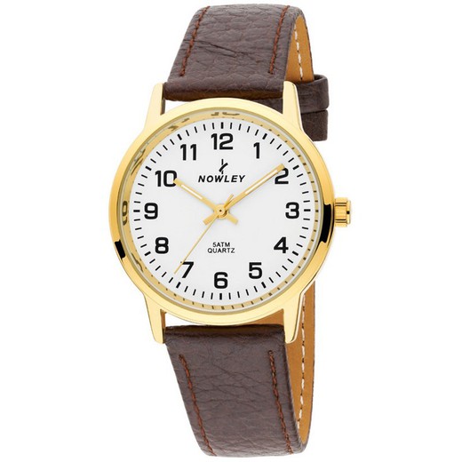 Reloj Nowley Mujer 8-5541-0-C2 Piel Marrón