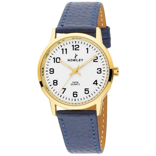 Orologio Da Donna Nowley 8-5541-0-C4 Pelle Blu