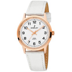 Reloj Nowley Mujer 8-5574-0-C4 Piel Blanca