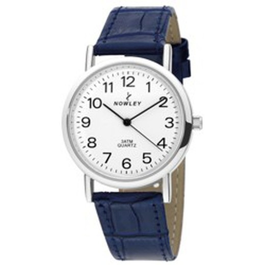 Nowley Montre Femme 8-5714-0-4 Cuir Bleu