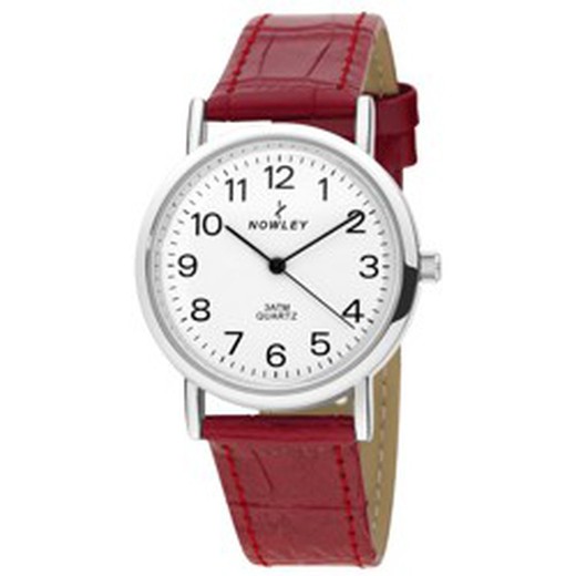 Orologio da donna Nowley 8-5714-0-5 in pelle rossa