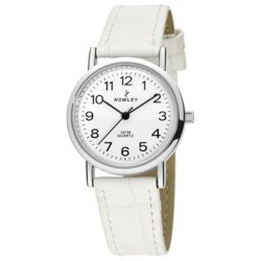 Reloj Nowley Mujer 8-5715-0-6 Piel Blanco