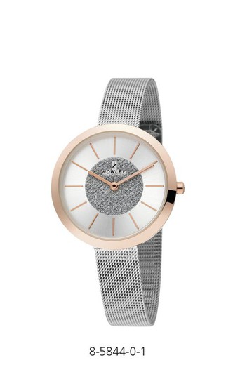 Reloj Nowley Mujer 8-5844-0-1 Acero Esterilla