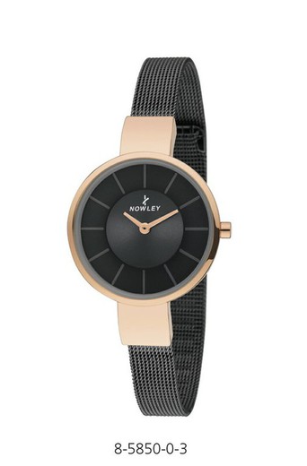 Reloj Nowley Mujer 8-5850-0-3 Esterilla Negro