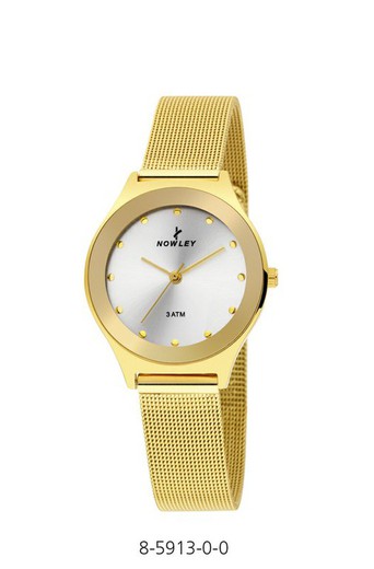 Reloj Nowley Mujer 8-5913-0-0 Dorado Esterilla