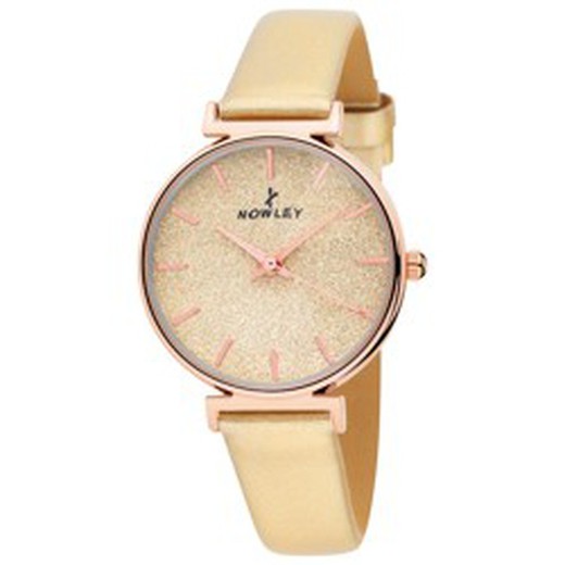 Reloj Nowley Mujer 8-5945-0-2 Piel Dorada