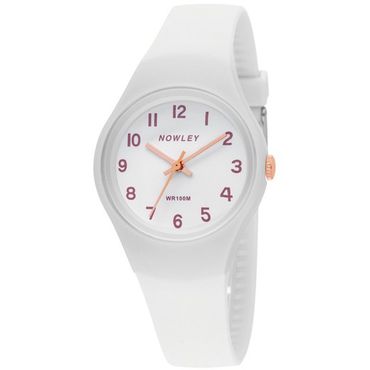 Reloj Nowley Mujer 8-6318-0-2 Sport Blanco