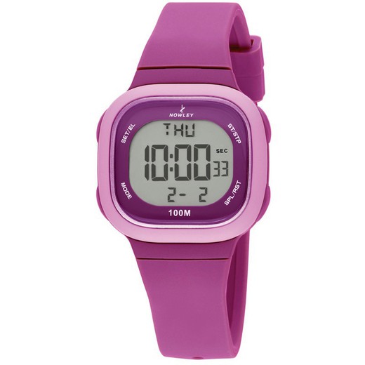 Montre Nowley pour femme 8-6323-0-2 Sport Lilas