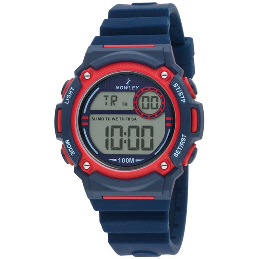 Reloj Nowley Niño 8-6299-0-2 Sport Azul Bicolor Rojo