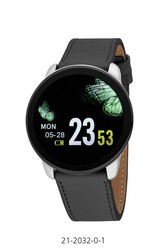 Nowley Smartwatch 21-2032-0-1 Gråt læder