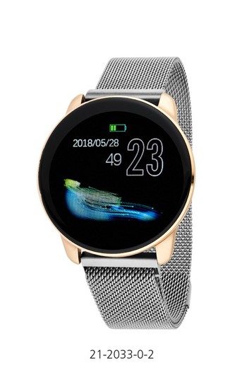 Nowley Smartwatch 21-2033-0-2 Stahlmatte