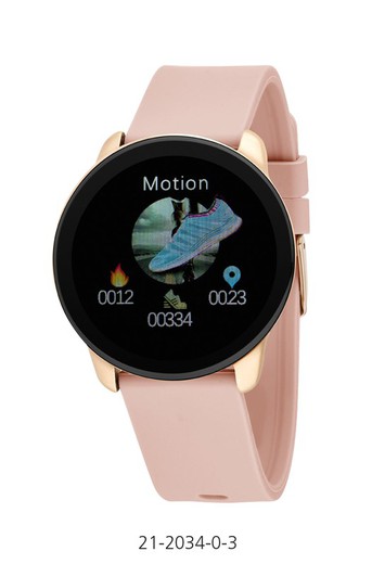 Nowley Smartwatch 21-2034-0-3 Sportowy różowy zegarek