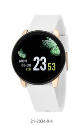 Nowley Smartwatch 21-2034-0-4 Sport Hvid Ur