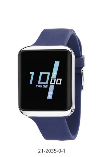 Nowley Smartwatch 21-2035-0-1 Sport Blauw horloge