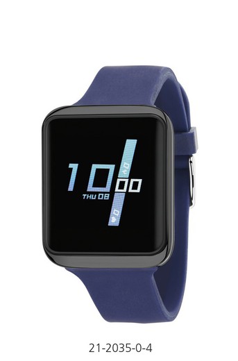Nowley Smartwatch 21-2035-0-4 Sport Blauw horloge