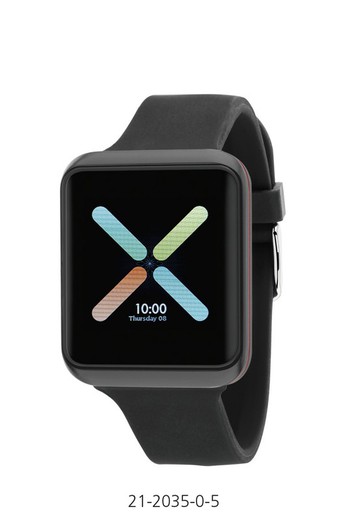 Nowley Smartwatch 21-2035-0-5 Sport zwart horloge