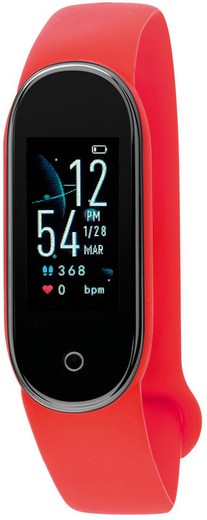 Nowley Smartwatch 21-2040-0-2 Sportowy czerwony zegarek