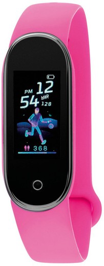 Nowley Smartwatch 21-2040-0-6 Sportowy zegarek w kolorze fuksji