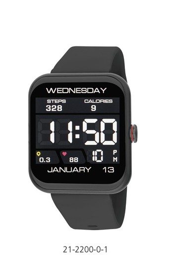 Reloj Nowley Smartwatch 21-2200-0-1 Sport Negro