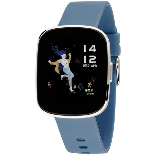 Nowley Smartwatch 21-2202-0-4 Sportowy niebieski zegarek