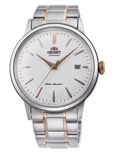 Montre Homme Orient AC0004S10B Automatique Bicolore Argent Rose