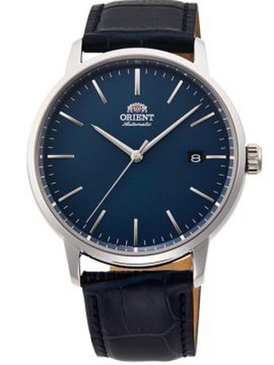 Orient Man Horloge AC0E04L10B Automatisch Leer Zwart