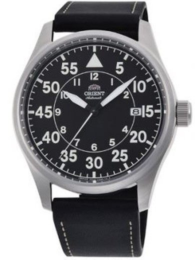 Orient Man Watch AC0H03B10B Automatisk Läder Svart