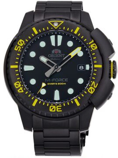 Ανδρικό ρολόι Orient AC0L06B00B Αυτόματο Μαύρο