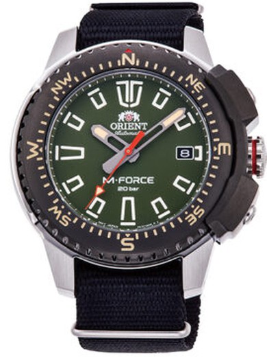 Ανδρικό ρολόι Orient AC0N03E10B Automatic Nylon Black