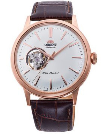 Orient Herrenuhr AG0001S10B Automatik Braunes Leder