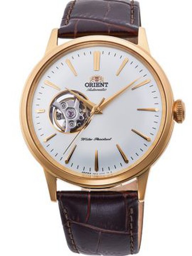 Orologio da uomo Orient AG0003S10B automatico in pelle marrone